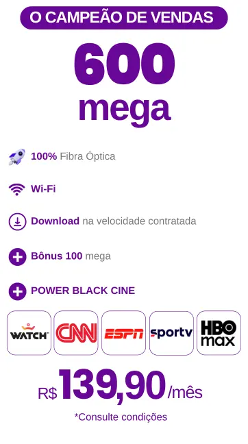 Plano 600 Mega Power Black Cine